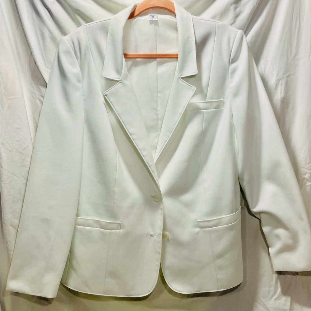 White Blazer Jacket
